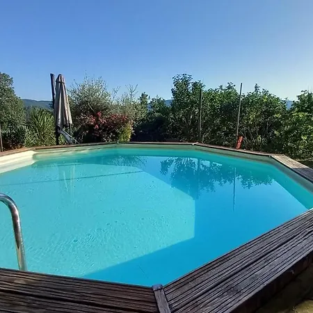 La Libellule, Piscine, Climatisation, Wifi, Vue ,jardin ,parking Apartment Le Vigan (Gard)