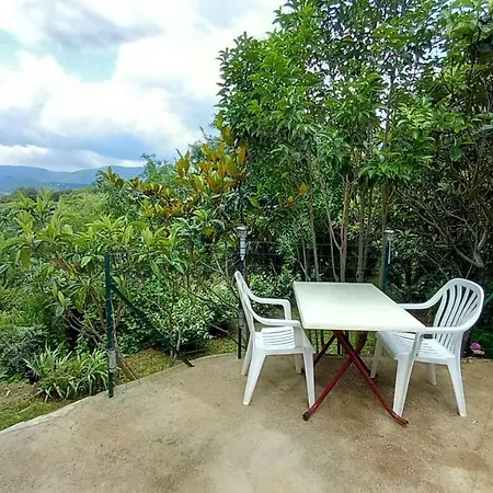Lägenhet La Libellule, Piscine, Climatisation, Wifi, Vue ,jardin ,parking