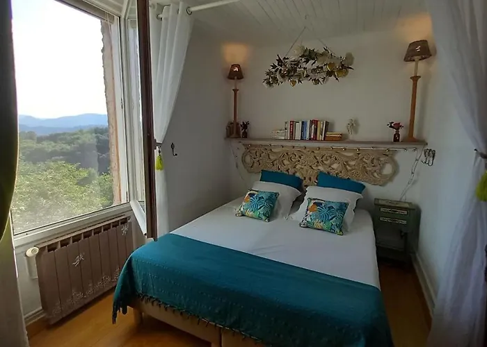 La Libellule, Piscine, Climatisation, Wifi, Vue ,jardin ,parking *